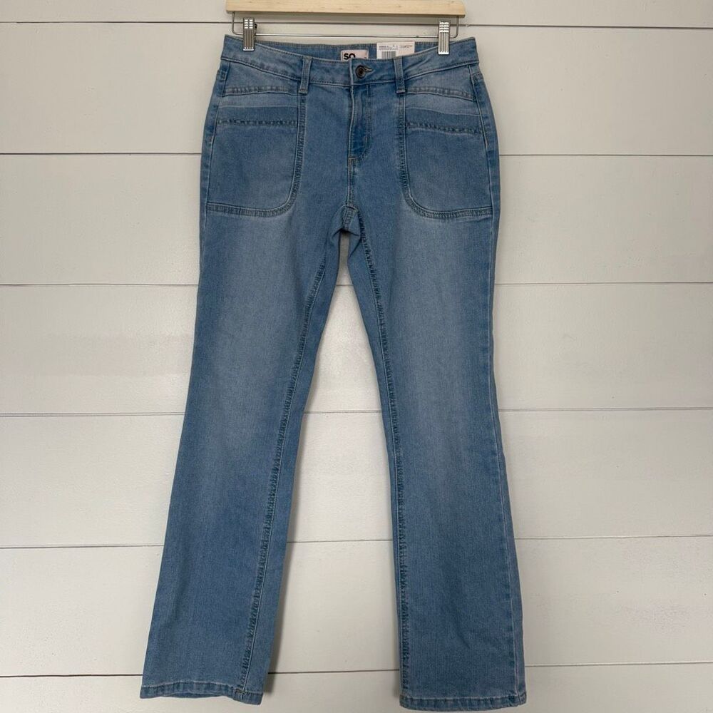 So Girls 16 Mid Rise Bootcut Jeans New